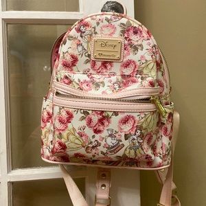 Disney Loungefly Beauty and the Beast Belle Roses